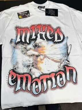 Mixed Emotion Cupid Rhinestone T-Shirt